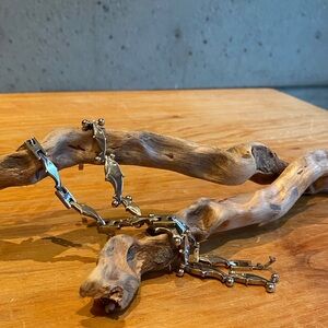 2 x 925 Silver Chain Bracelets from Mexico